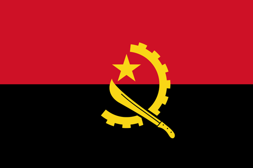 Angola flag small